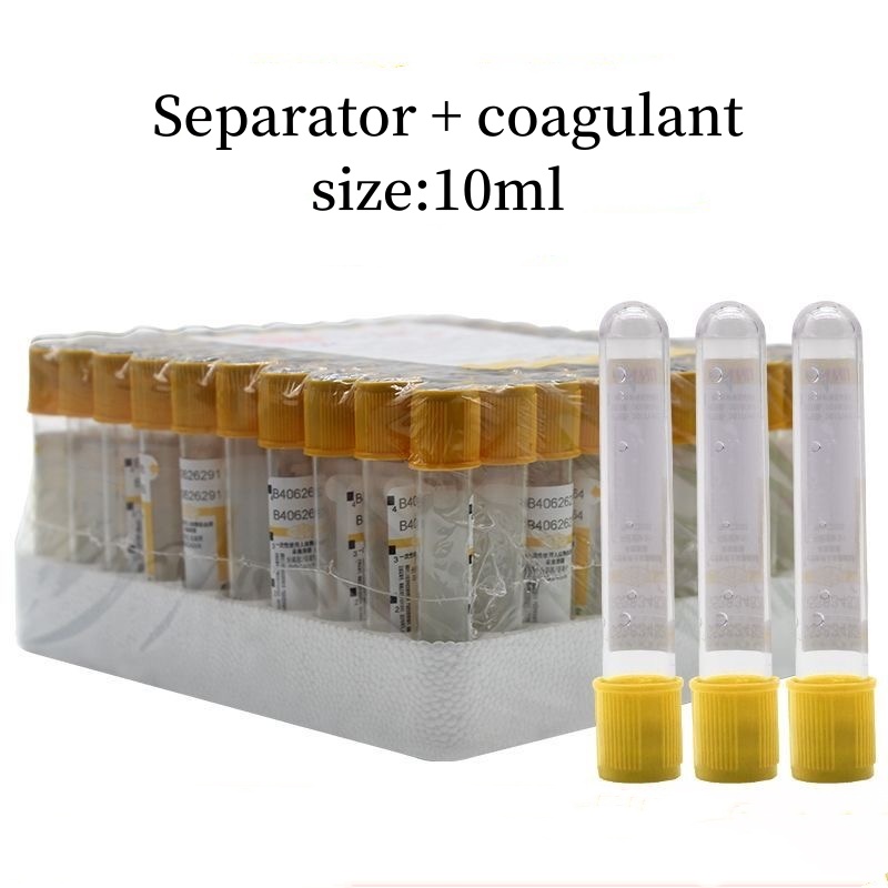 Medical Lab Blood Test - Tubo activador de gel y coágulo