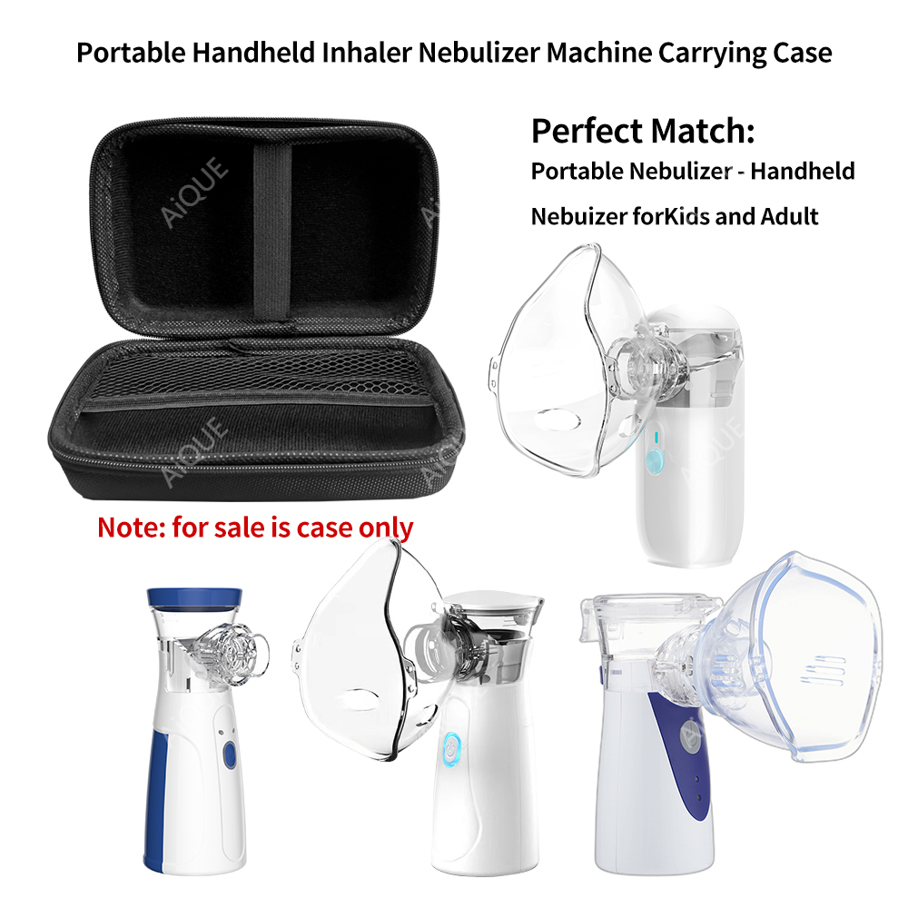 Nebulizer Machine - AiQUE Estuche de transporte de almacenamiento