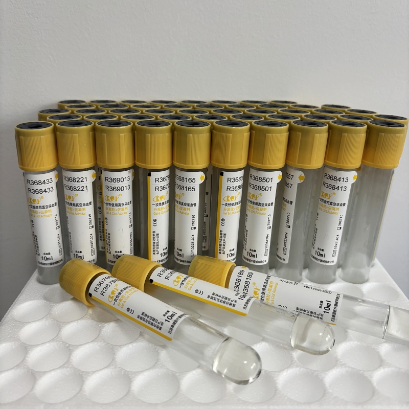Tubo activador de gel y coágul - Medical Lab Blood Test reseña y precio
