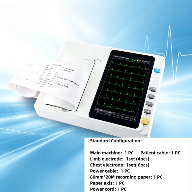Dispositivo EKG Portátil de 12 - Ekg Ecg Machine Portable reseña y precio